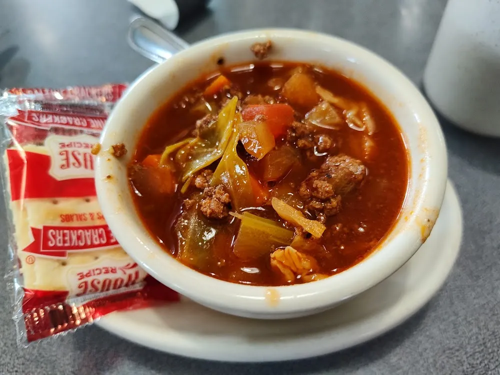 Hamburger and Cabbage Soup