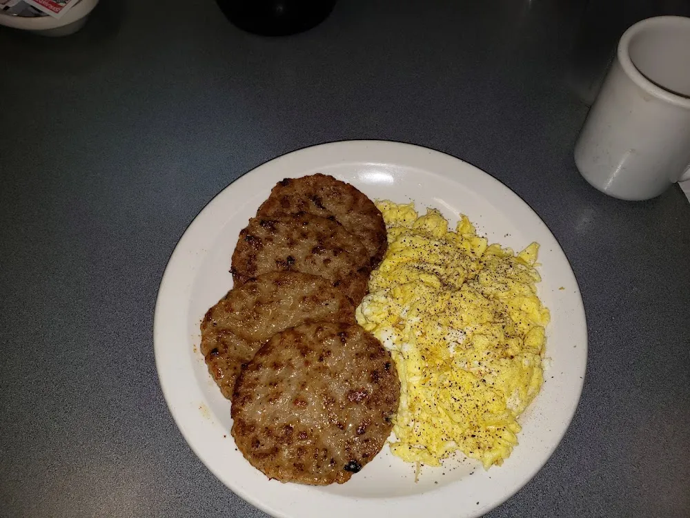 Scrambled Eggs and Sausage
